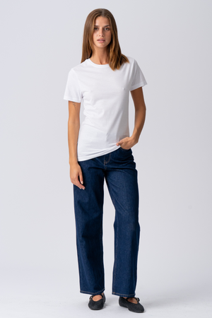 Basic Lett T-skjorte - Hvit