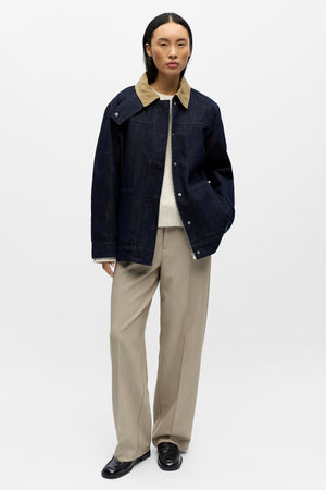 Sirenna Denimjakke - Mørkeblå Denim