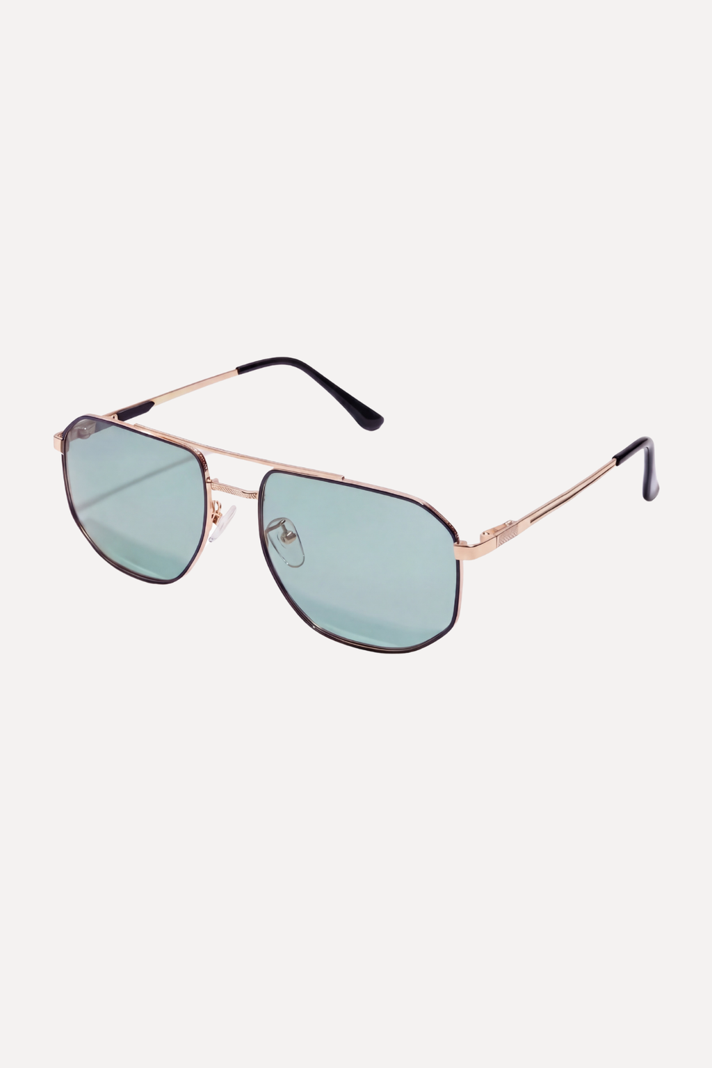 Milan Solbriller - Gold Black