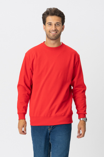 Basic Crewneck - Danmarks Rød