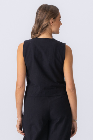 Melissa Vest - Svart