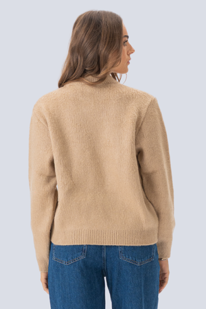 Hazel Strikkegenser - Beige