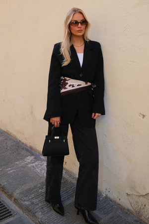 Claire Oversized Blazer - Svart