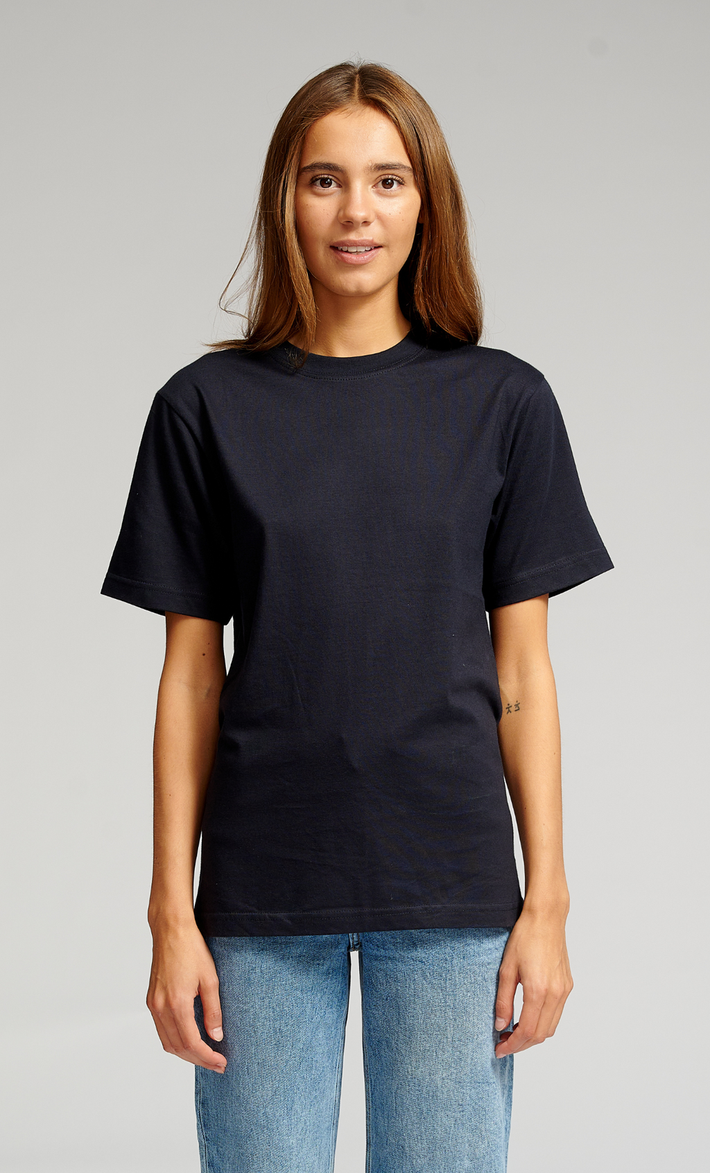 Oversized T-shirt - Marineblå