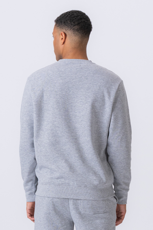 Essential Crewneck - Gråmelert
