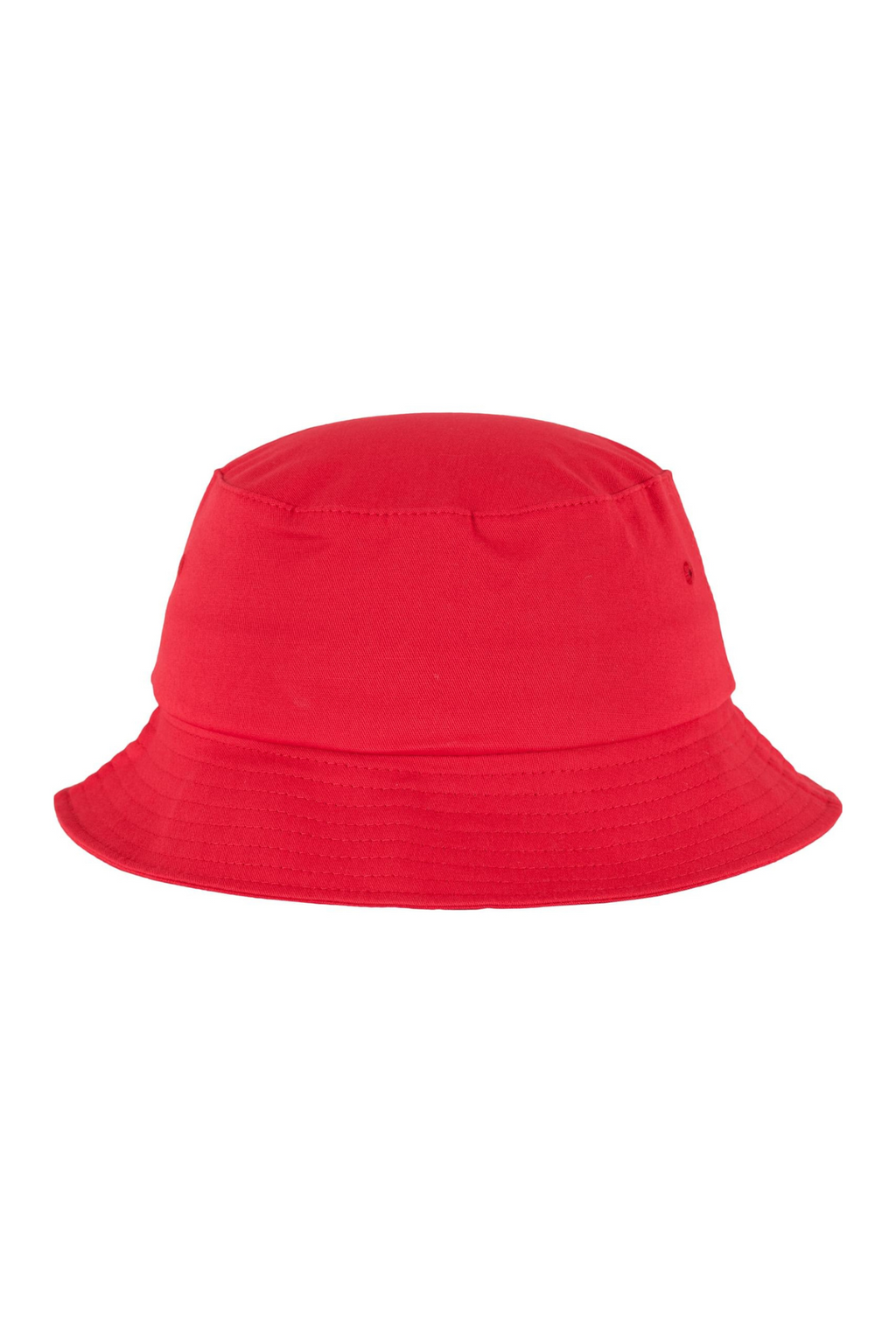 Cotton Twill Bucket Hat - Rød