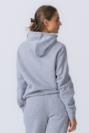 Essential Hoodie - Grå Melert