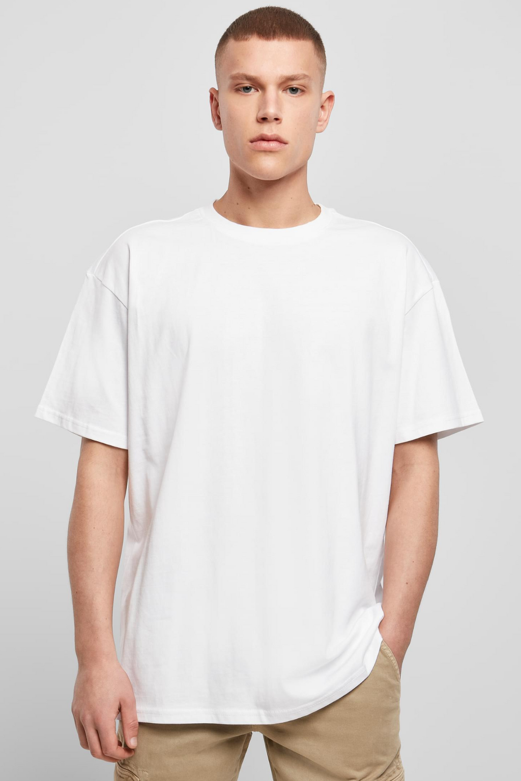 Heavy Oversized T-skjorte - Hvit