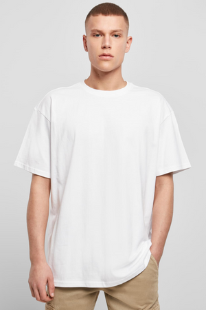 Heavy Oversized T-skjorte - Hvit
