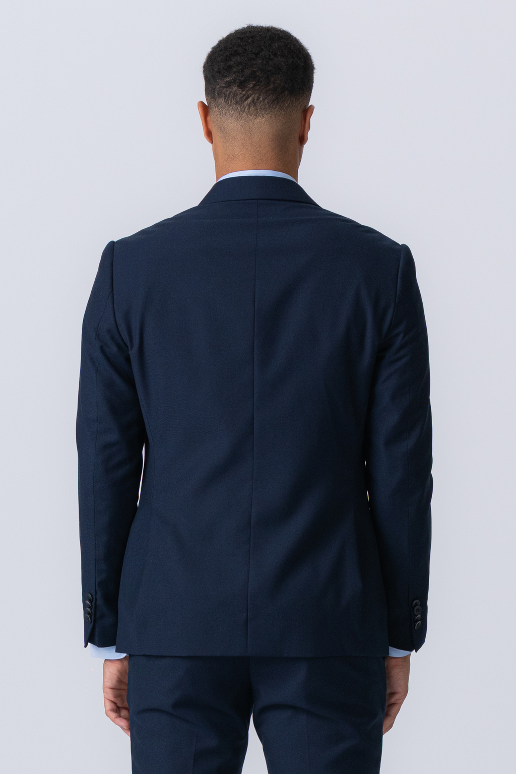 Premium Dobbeltspent Blazer - Navy