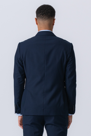 Premium Dobbeltspent Blazer - Navy