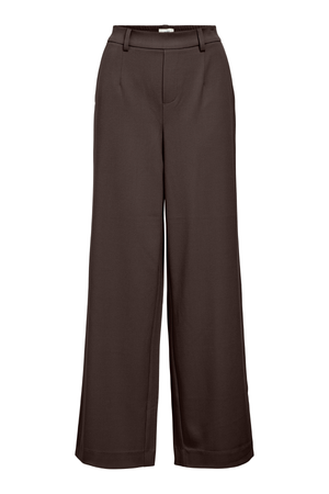 Lisa Wide Pant - Sjøbrun