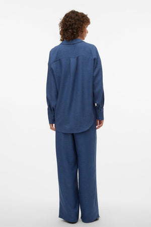 Melaney Queeny Skjorte - Navy Blazer