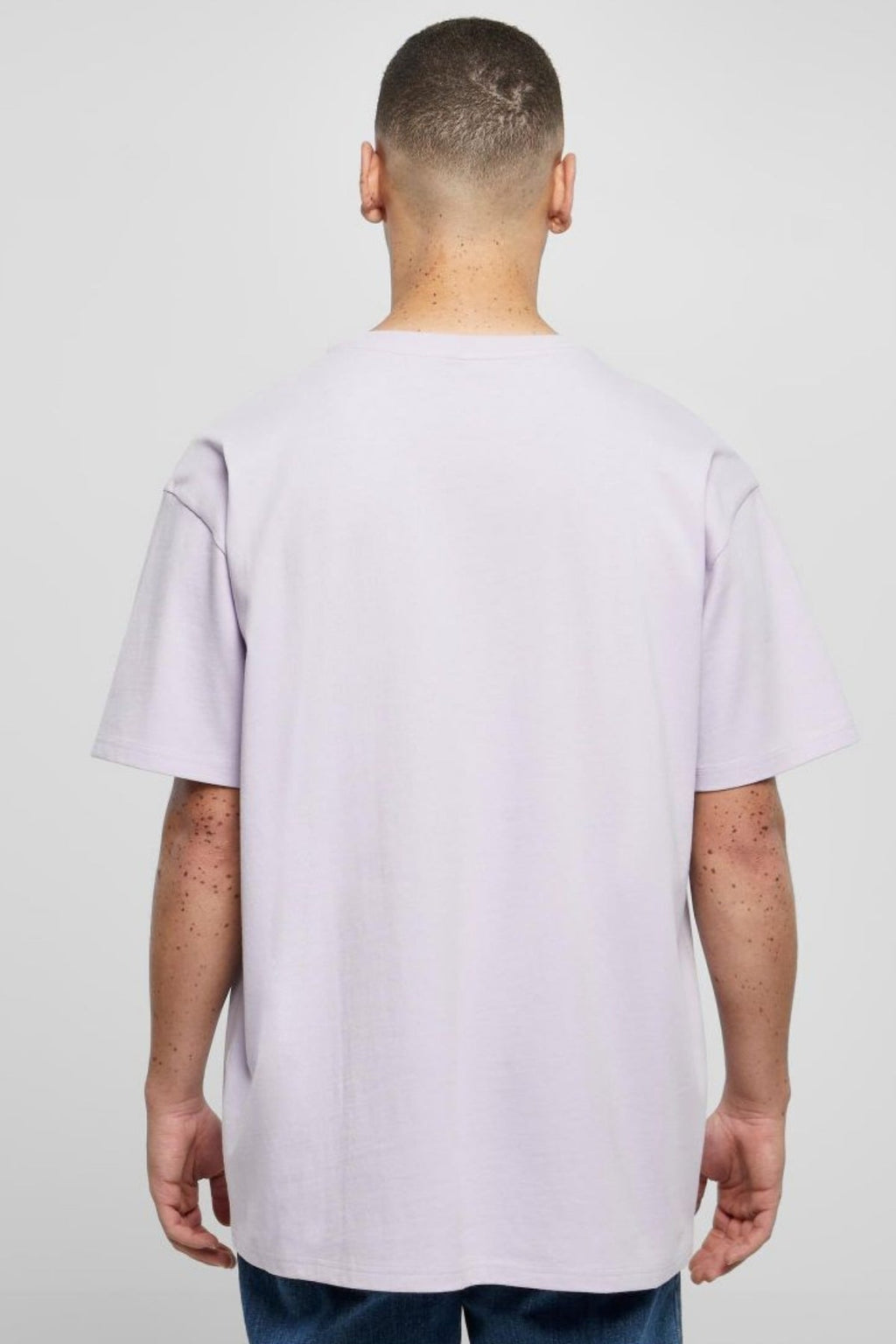 Heavy Oversized T-skjorte - Lilla
