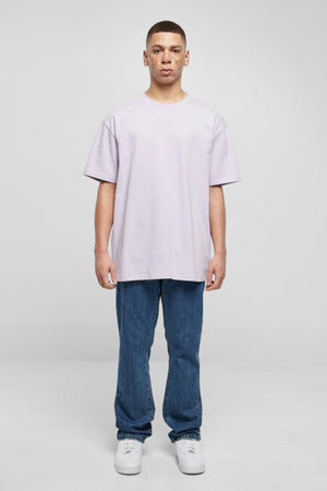 Heavy Oversized T-skjorte - Lilla