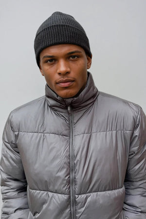 Strikket lue - Svart