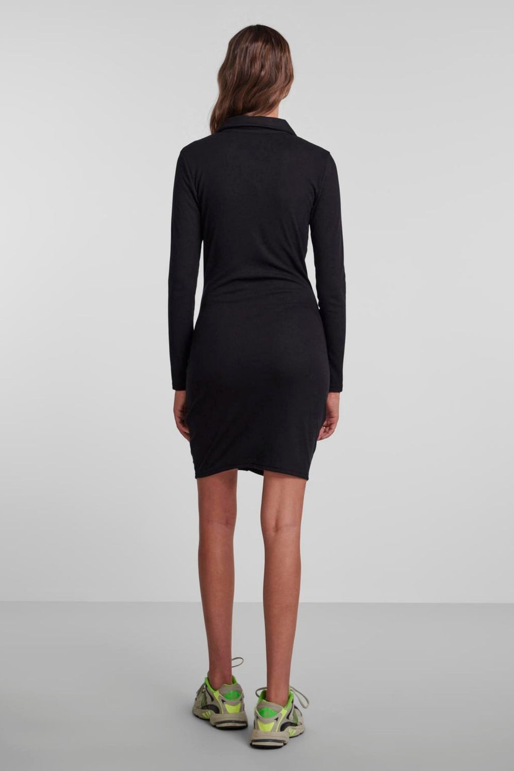 Norma Long Sleeve Dress - Svart
