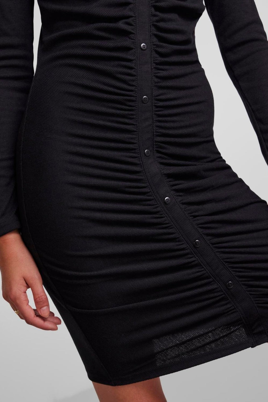 Norma Long Sleeve Dress - Svart