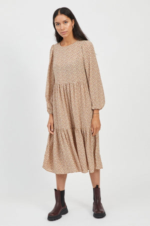 Pals blomstret kjole - Birch