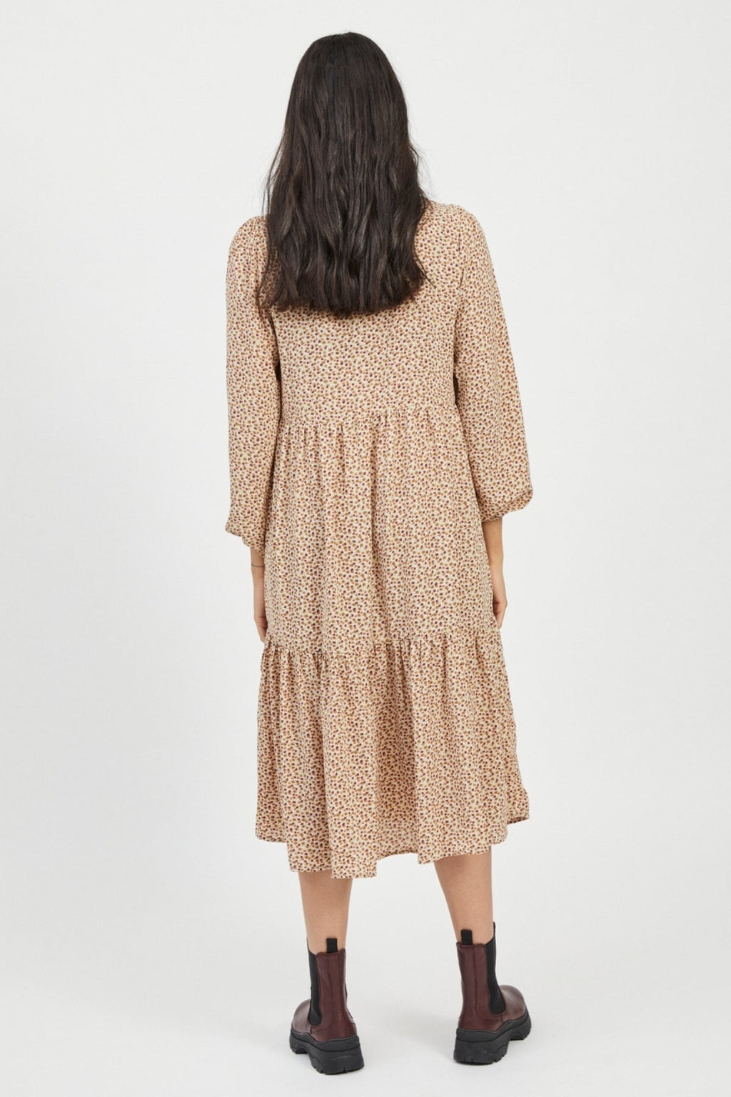 Pals blomstret kjole - Birch