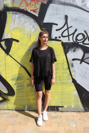 Alma Cykel Shorts - Svart