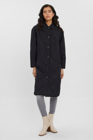 Ambere Merson Long Coat - Svart