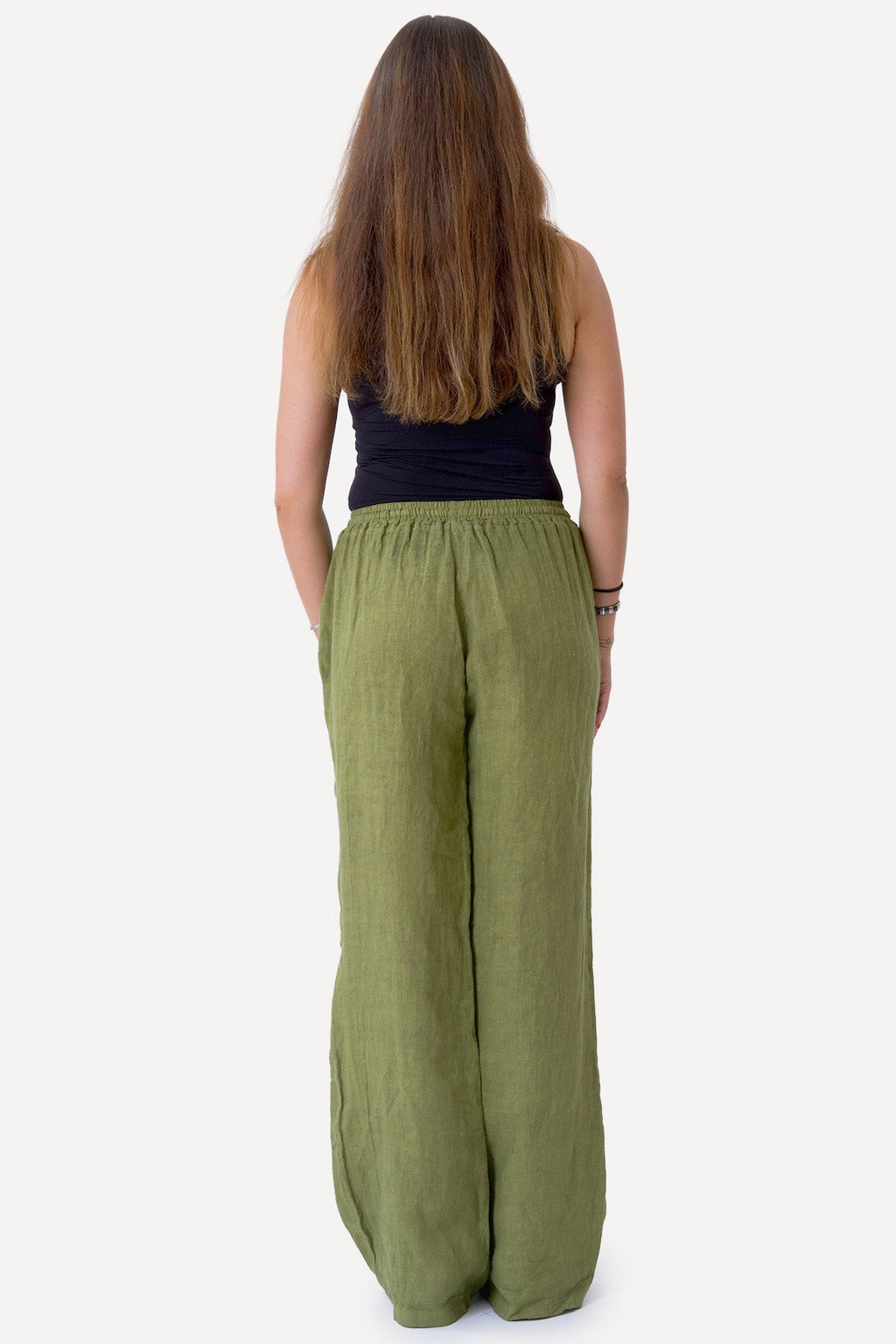 Astrid Lin Pants - Oliven