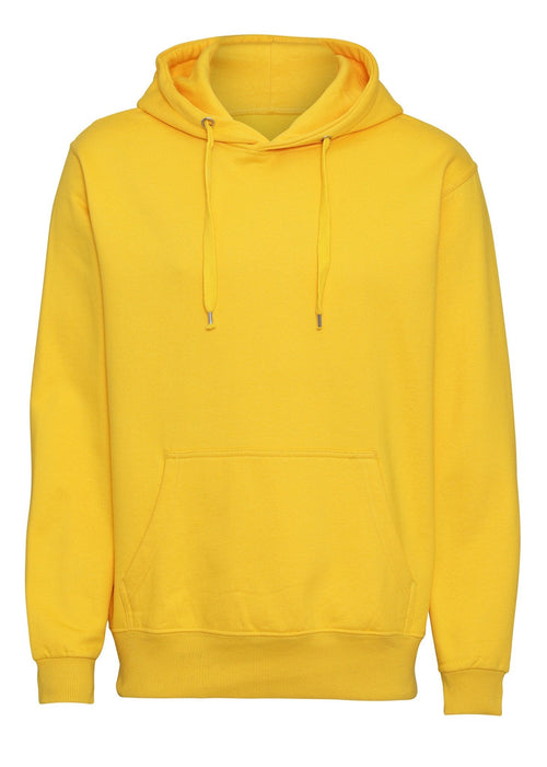 Basic Hoodie - Gul - TeeShoppen - Gul