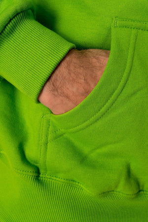 Basic Hoodie - Lime Grønn