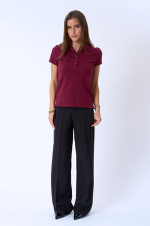 Polo Shirt - Bordeaux