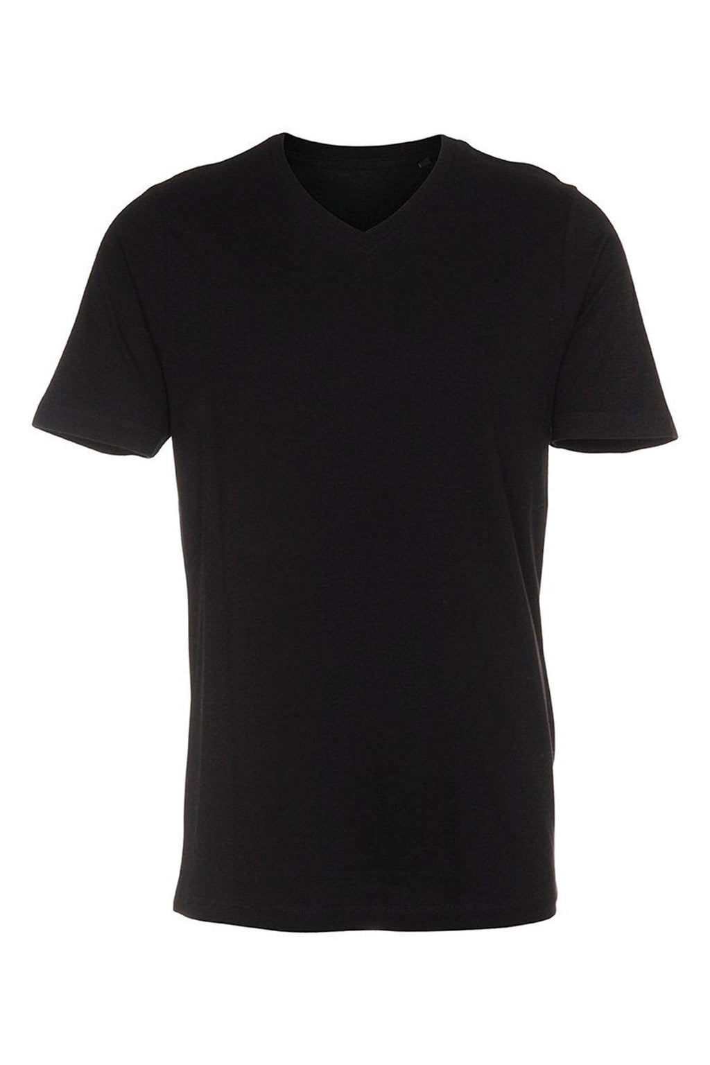Basic V-neck t-shirt - Svart