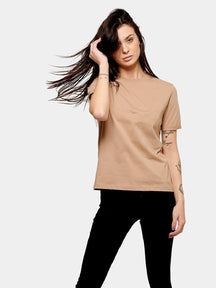 Boyfriend T-shirt - Sand