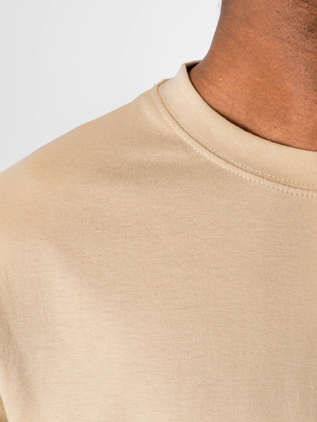 Oversized T-shirt - Beige