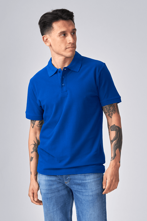 Basic Polo - Blå