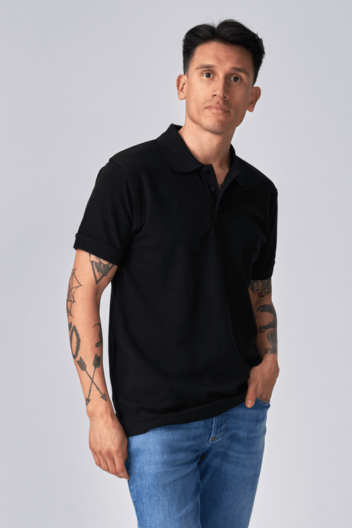 Basic Polo - Svart