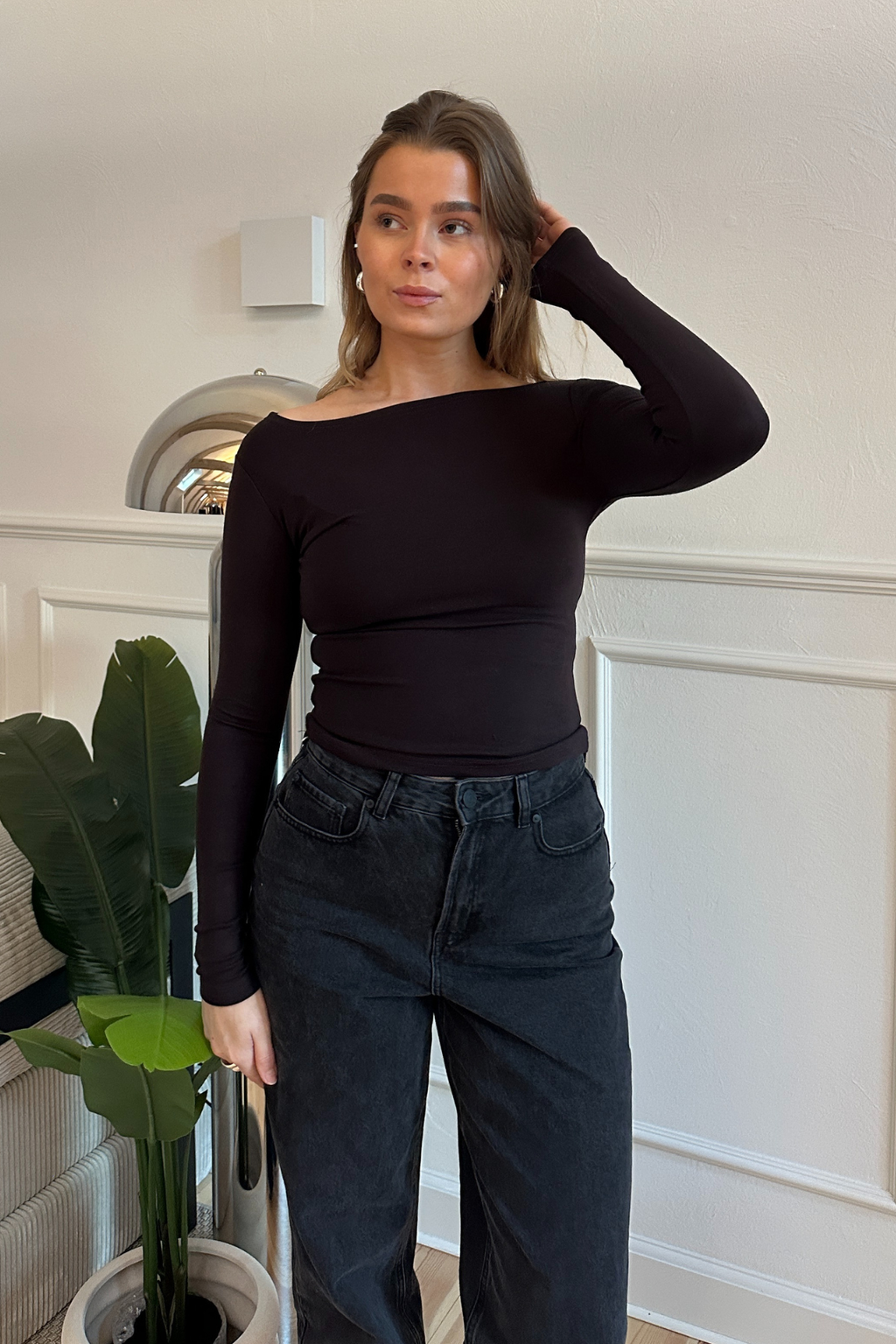 Cassandra Bluse - Brun