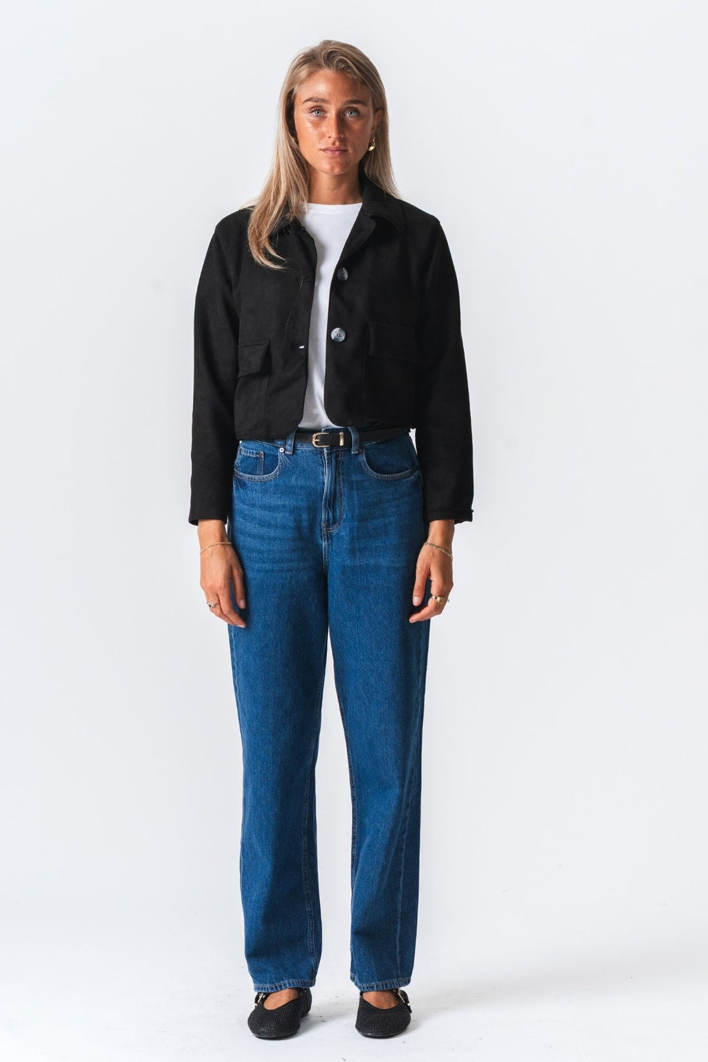 Nelly Kort Jakke - Svart