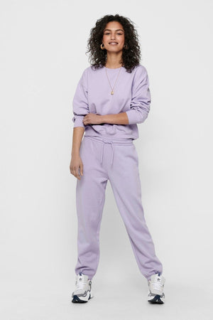 Comfy sweatpants - Pastel lilla