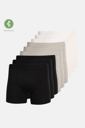 Performance Trunks Bambus – Pakketilbud (9 stk.)