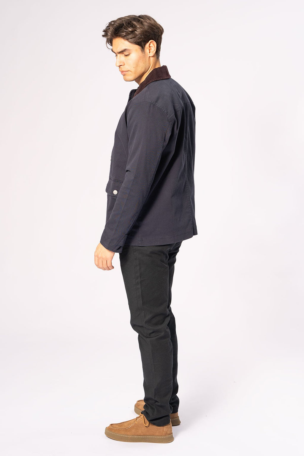 Twill Jakke - Navy
