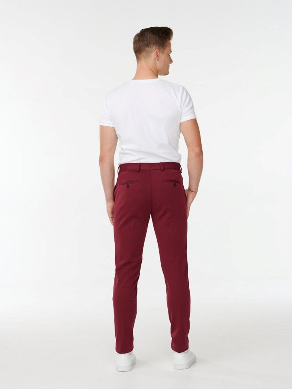 Performance Pants - Mørkerød