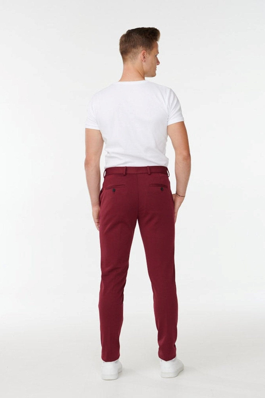 Performance Pants - Mørkerød