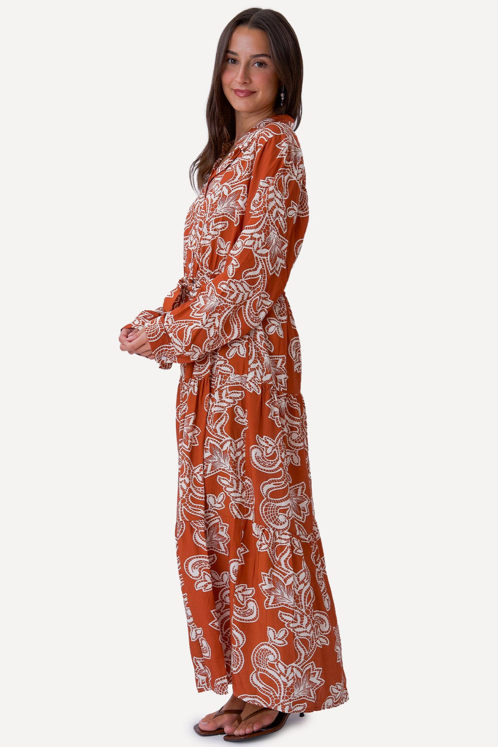 Lola Kjole - Terracotta