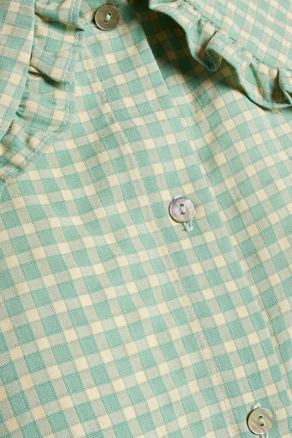 Efa skjortekjole - Grønn