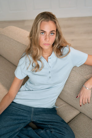 Polo Shirt - Sky Blue