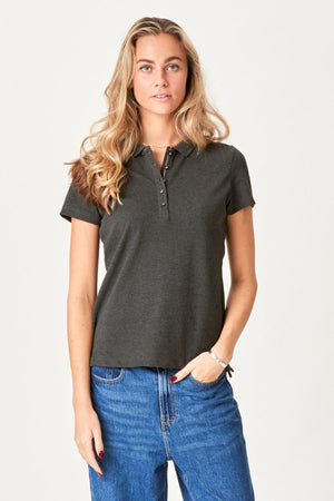 Polo Shirt - Mørk Grå