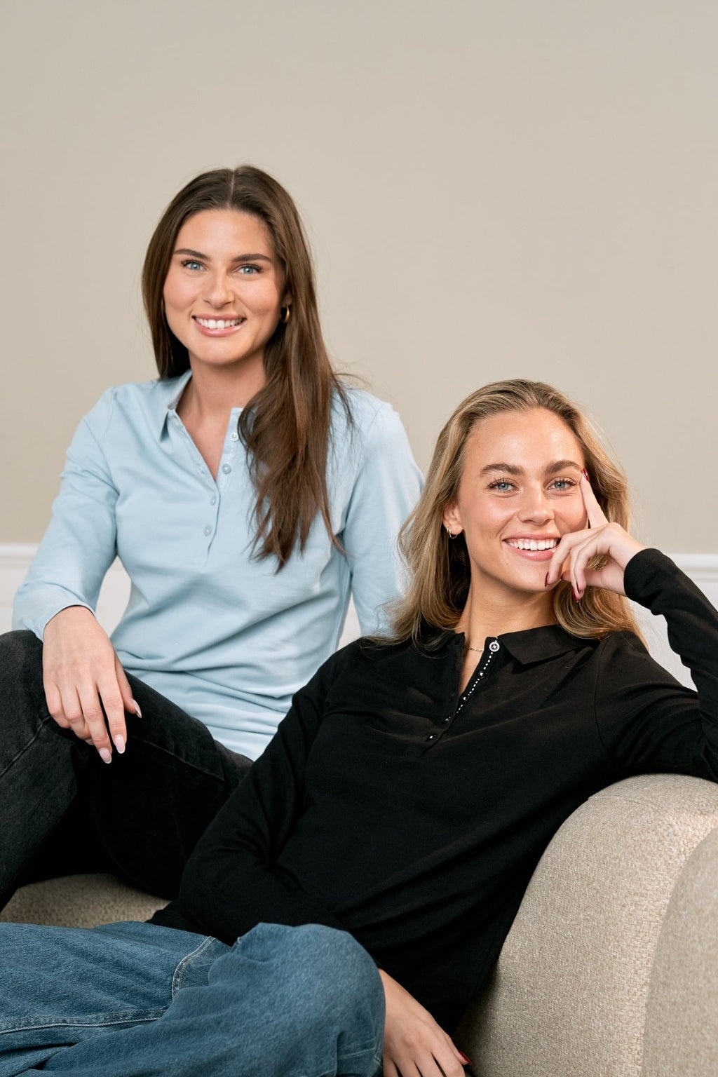 Polo Shirt - Sky Blå