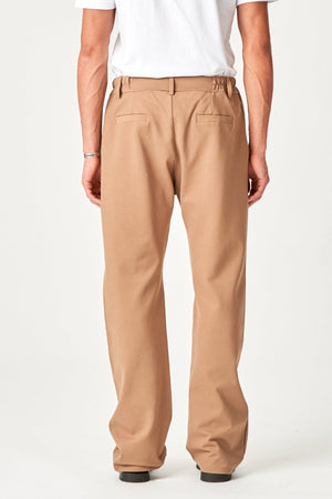 Suit Pants Loose - Khaki