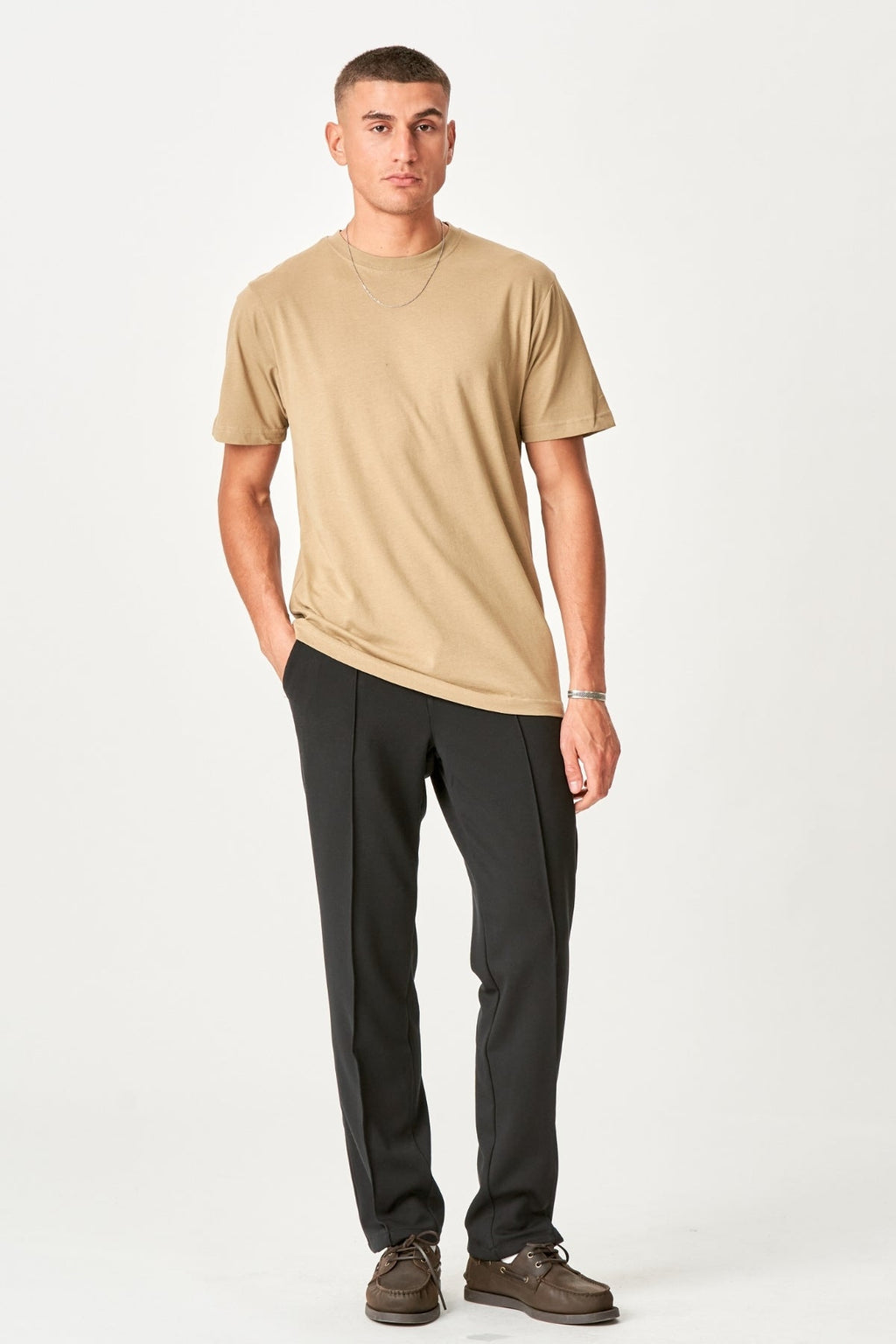 Oversized T-shirt - Beige