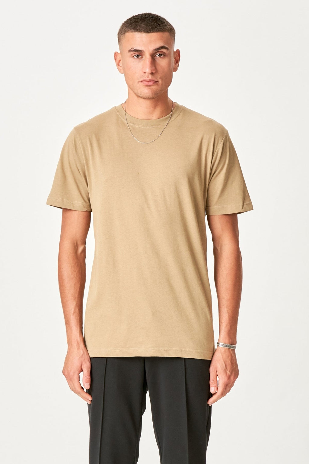 Oversized T-shirt - Beige